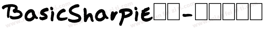 BasicSharpie字体字体转换