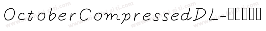 OctoberCompressedDL字体转换