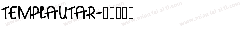 TEMPLAUTAR字体转换