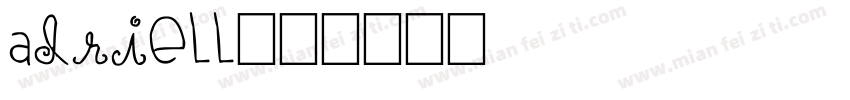 Adriell字体转换