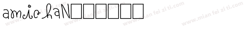 Amichan字体转换