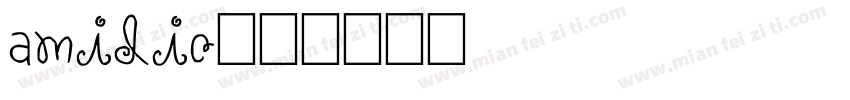 Amidic字体转换