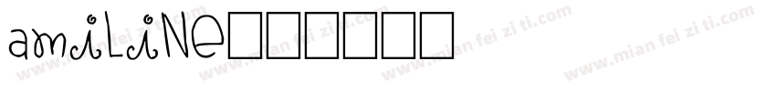 Amiline字体转换
