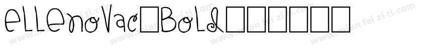 ElleNovaC-Bold字体转换