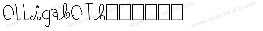 elligabeth字体转换
