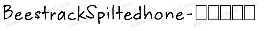 BeestrackSpiltedhone字体转换