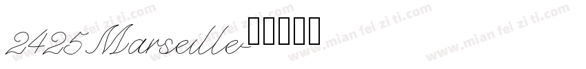 2425Marseille字体转换