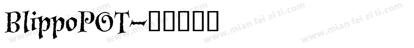 BlippoPOT字体转换