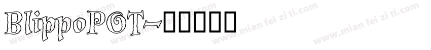 BlippoPOT字体转换