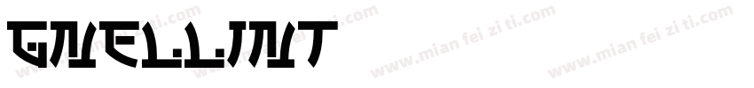 gnellint字体转换