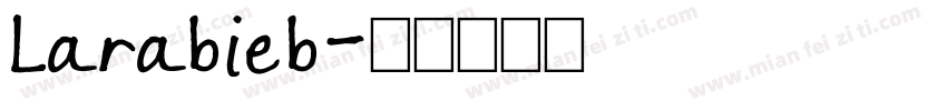 Larabieb字体转换