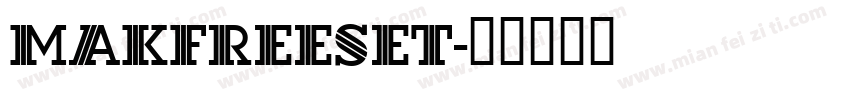 MAKFreeset字体转换