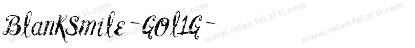 BlankSmile-GOl1G字体转换