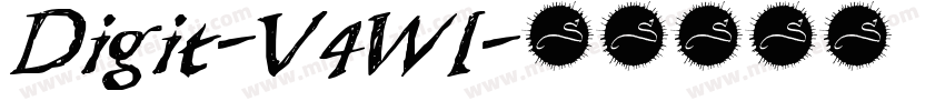 Digit-V4Wl字体转换