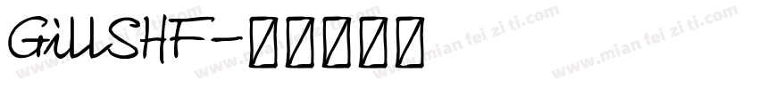 GillSHF字体转换
