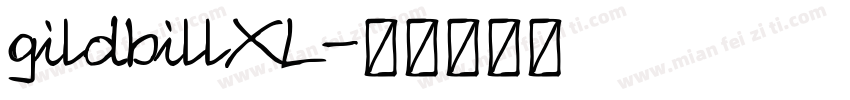 gildbillXL字体转换