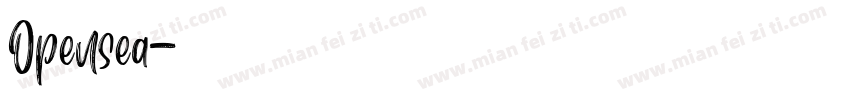 Opensea字体转换