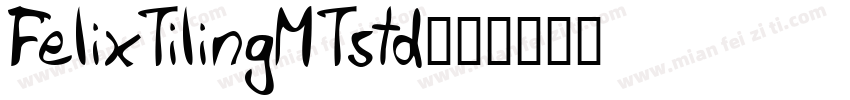 FelixTilingMTstd字体转换