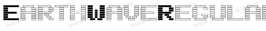 EarthWaveRegular-YRg8字体转换