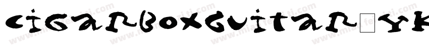 CigarBoxGuitar-yK6d字体转换