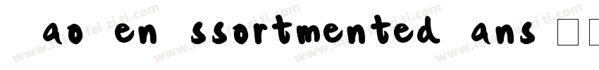 MaoKenAssortmentedSans字体转换