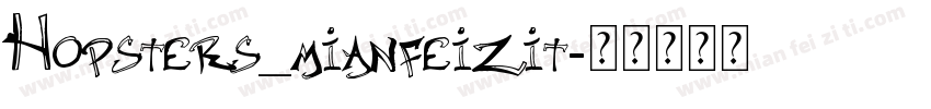 Hopsters_mianfeizit字体转换