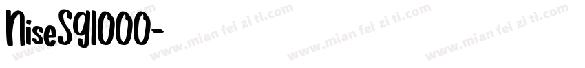 NiseSG1000字体转换