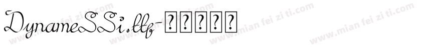 DynameSSi.ttf字体转换