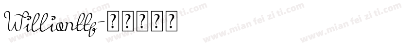 Willionttf字体转换