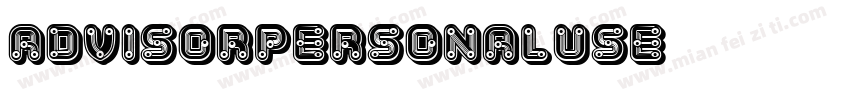 AdvisorPersonalUse字体转换