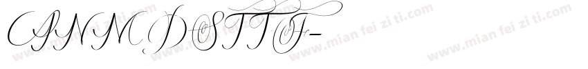 ANMDSTTF字体转换