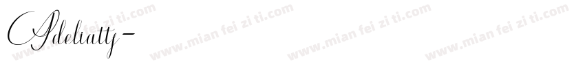 Adeliattf字体转换