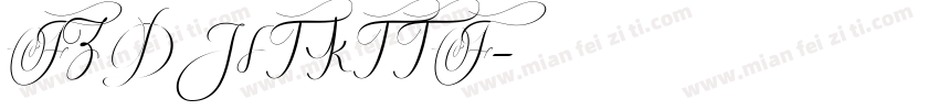 FZDHTKTTF字体转换
