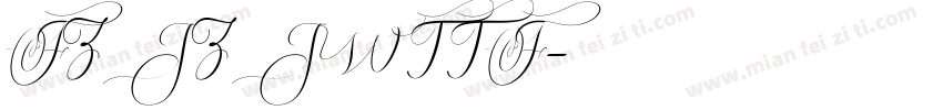 FZJZJWTTF字体转换