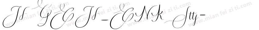 HGCH_CNKIttf字体转换