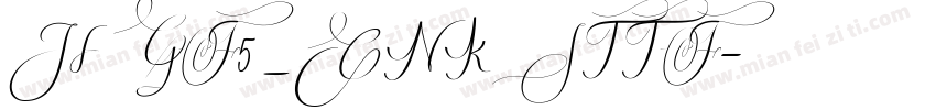 HGF5_CNKITTF字体转换
