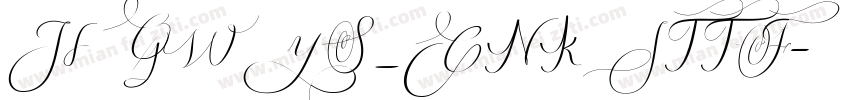 HGWYS_CNKITTF字体转换