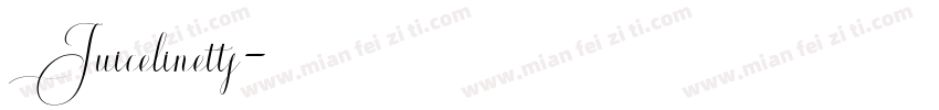 Juicelinettf字体转换