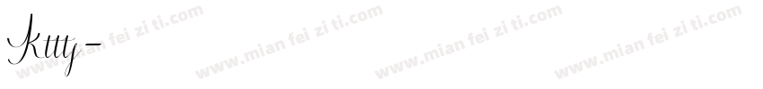 Ktttf字体转换