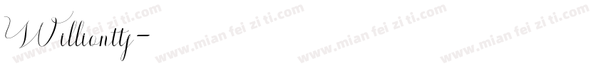 Willionttf字体转换
