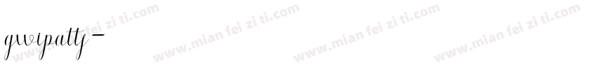 gwipattf字体转换