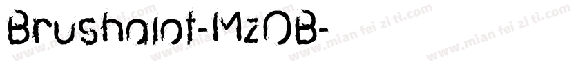 Brushalot-MzOB字体转换
