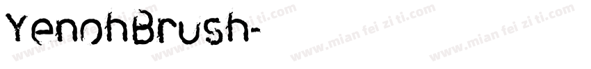 YenohBrush字体转换