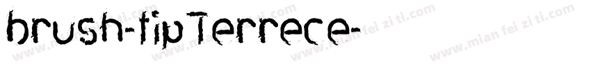 brush-tipTerrece字体转换