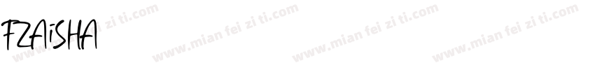 FZAiSHA字体转换
