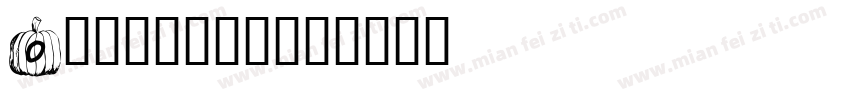 O中间带点的字体字体转换