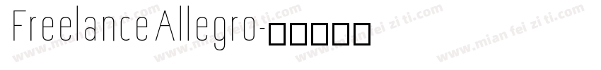 FreelanceAllegro字体转换