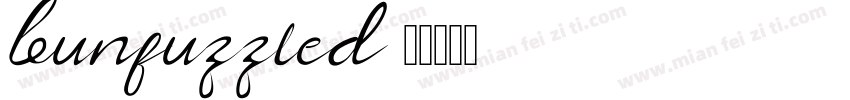 bunfuzzled字体转换