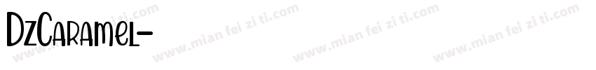 DzCaramel字体转换