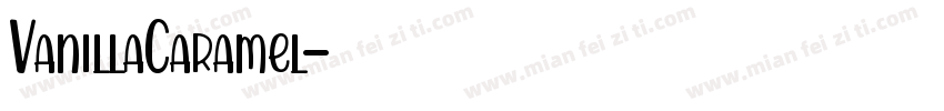 VanillaCaramel字体转换